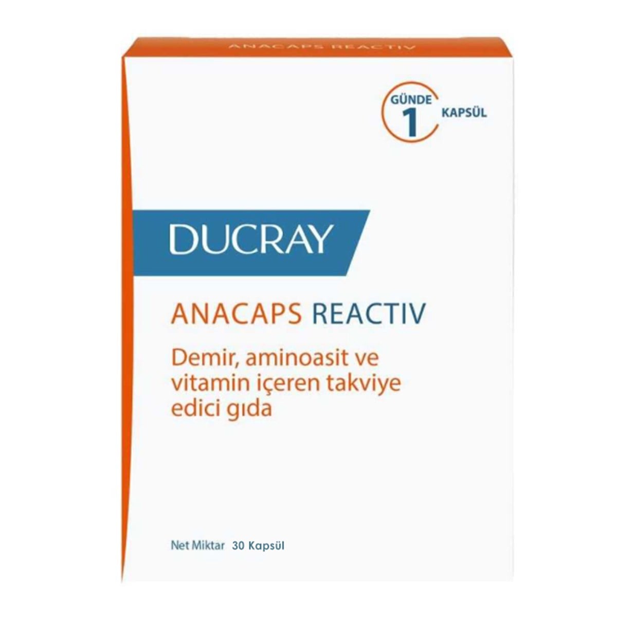 Ducray Anacaps Reactiv 30 Kapsül
