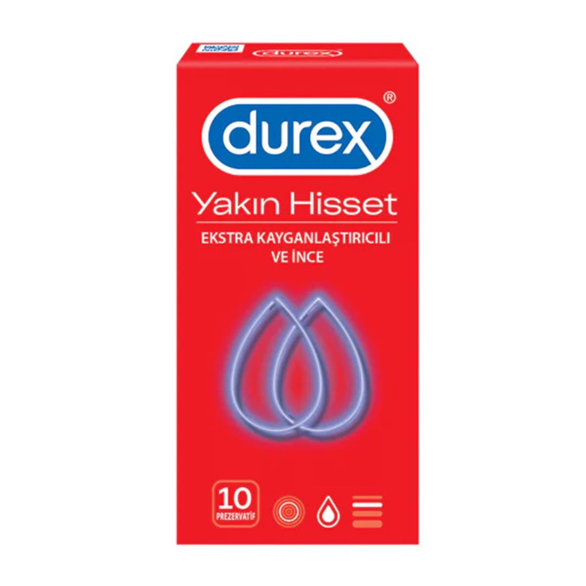 Durex Yakın Hisset Prezervatif 10'lu