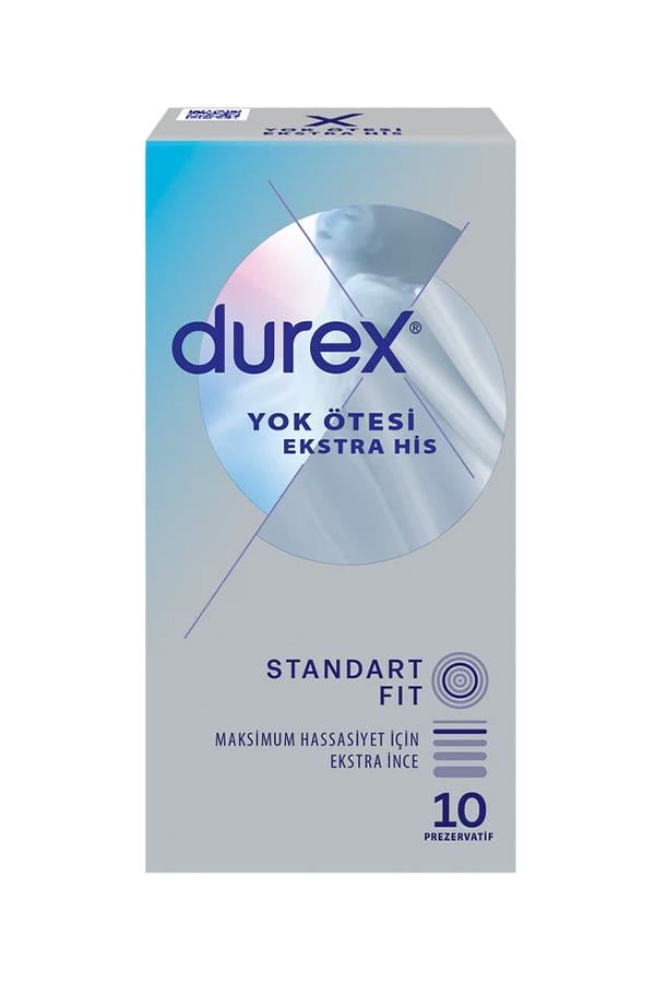 Durex Yok Ötesi Ekstra İnce Ekstra His Prezervatif 10'lu