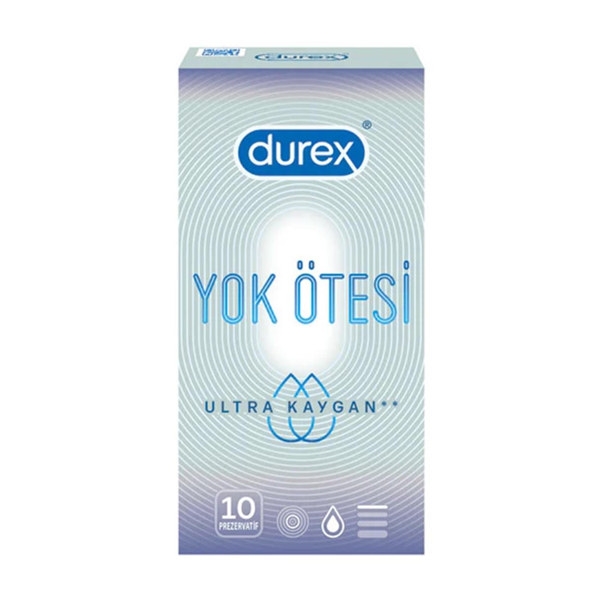 Durex Yok Ötesi Ultra Kaygan Prezervatif 10'lu