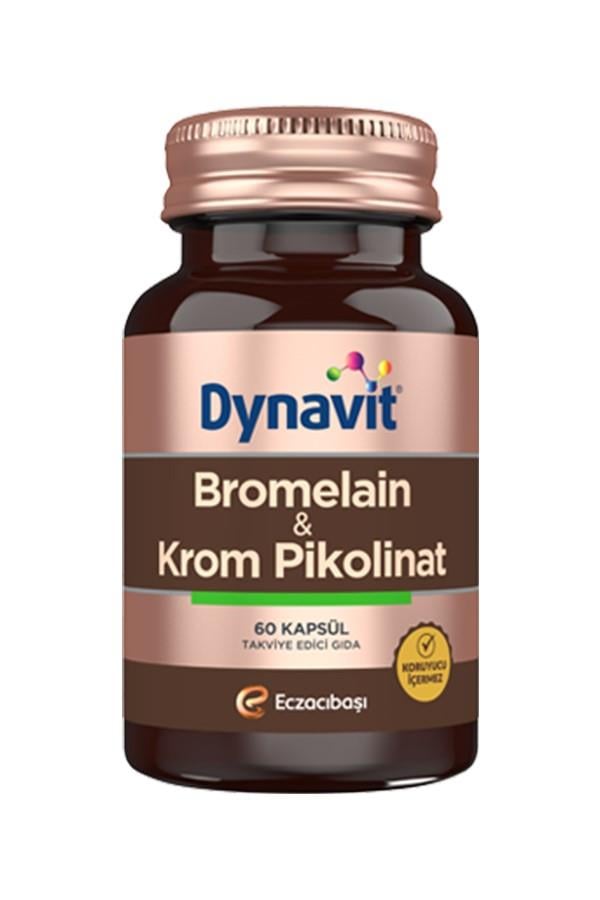 Dynavit Bromelain ve Krom Pikolinat 60 Kapsül