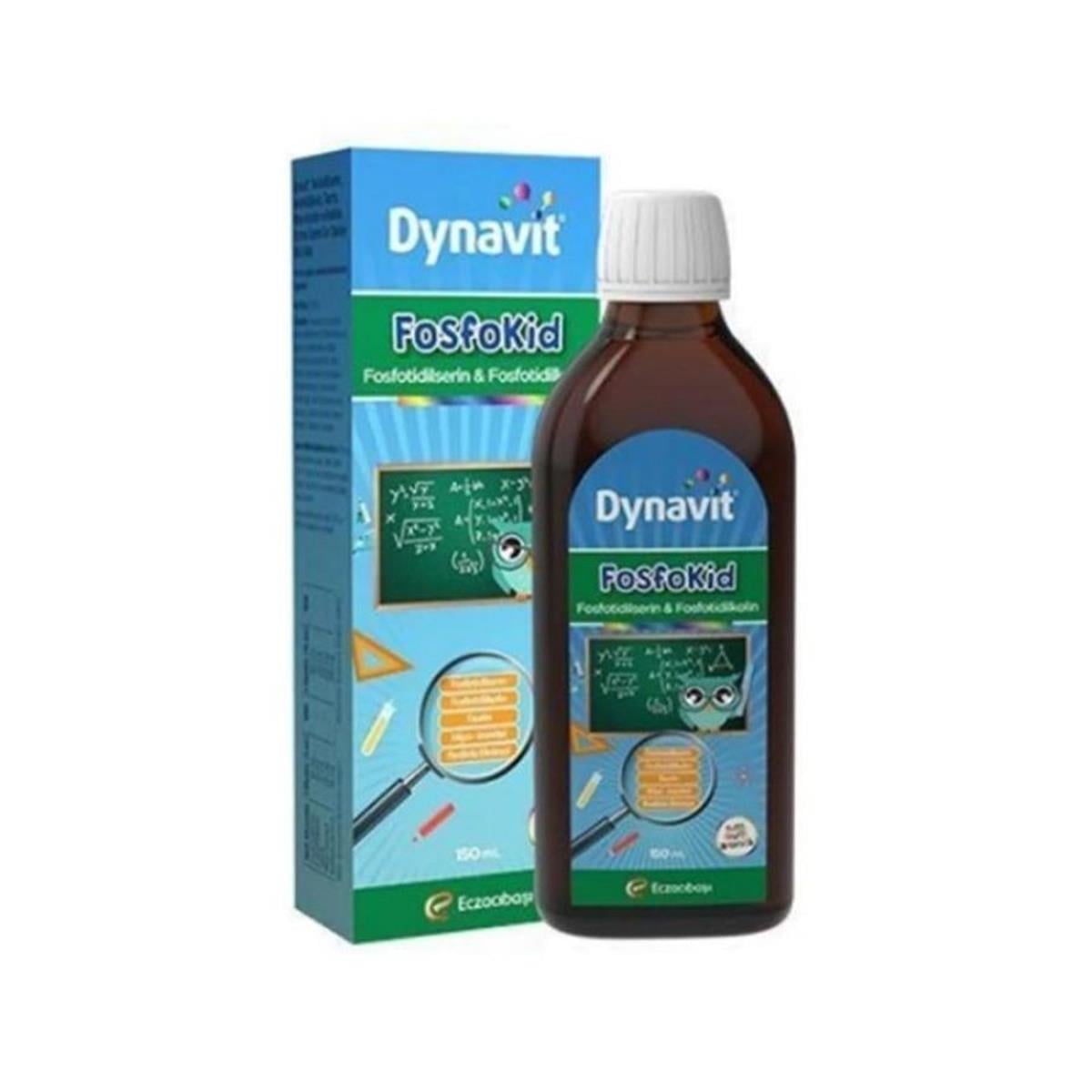 Dynavit Fosfokit Fosfatidilserin Fosfatidilkolin Sıvı 150 ml