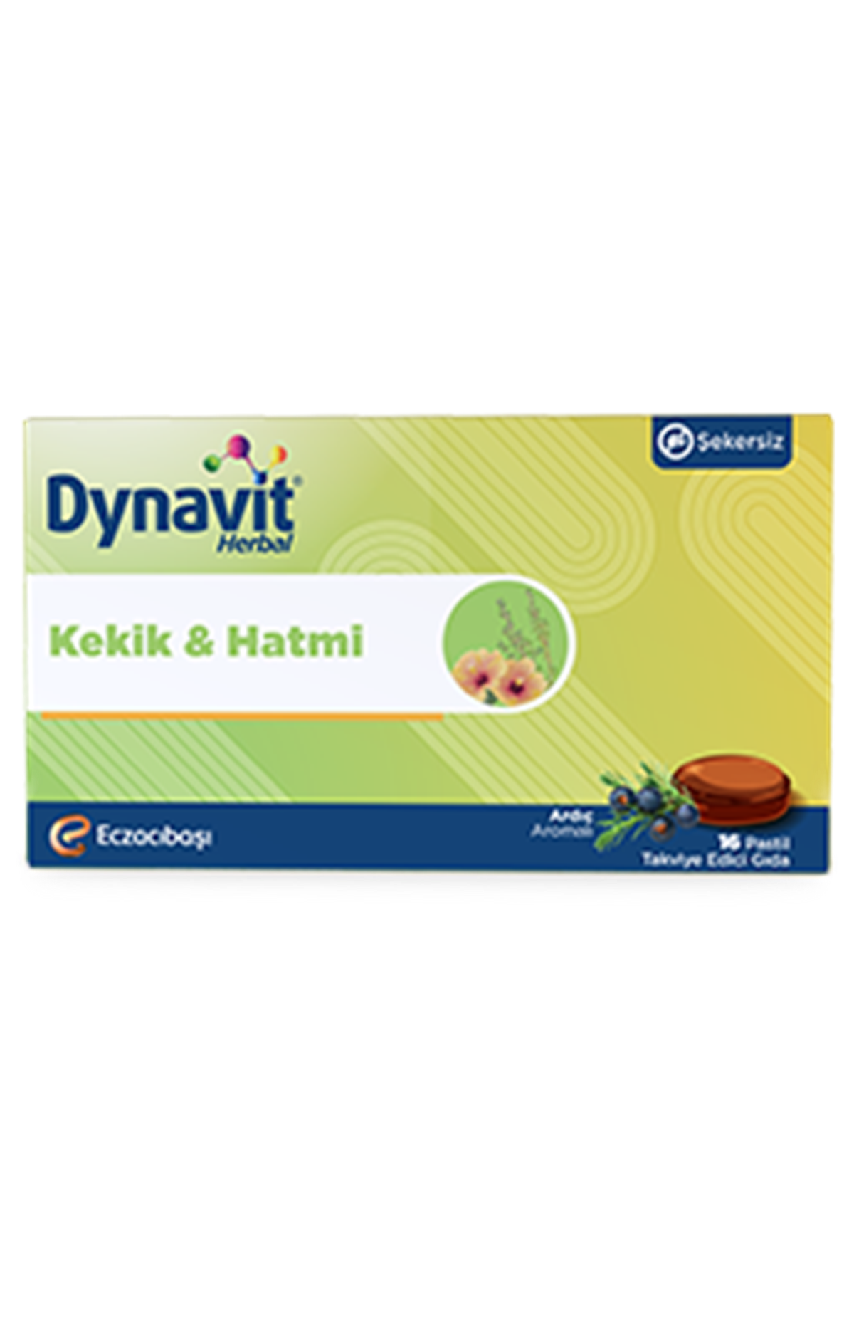 Dynavit Herbal Kekik ve Hatmi 16 Pastil