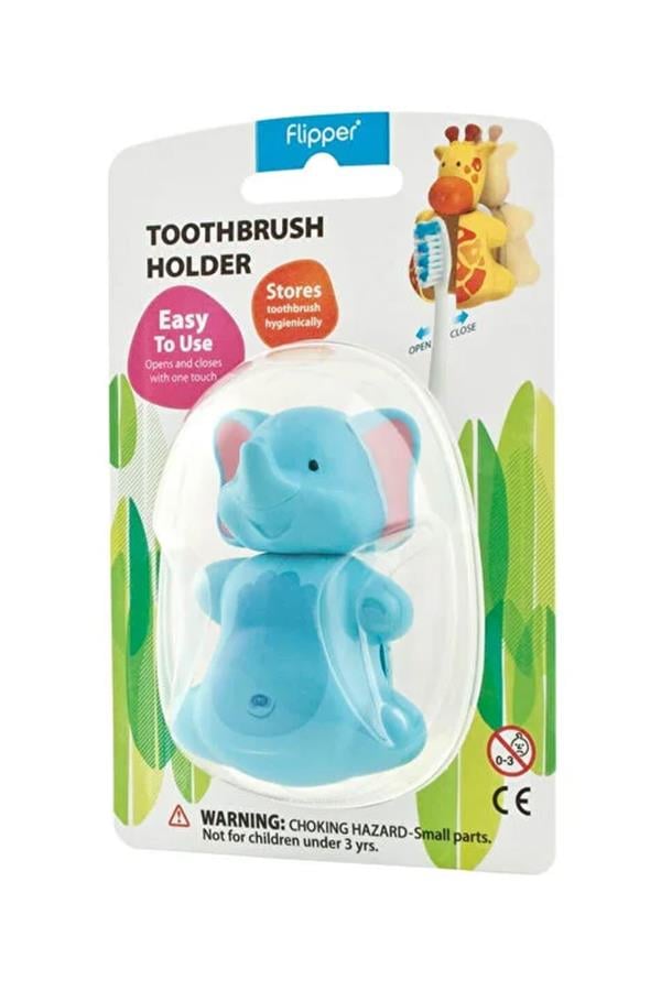 Flipper Hijyenik Diş Fırçası Kabı Fil
