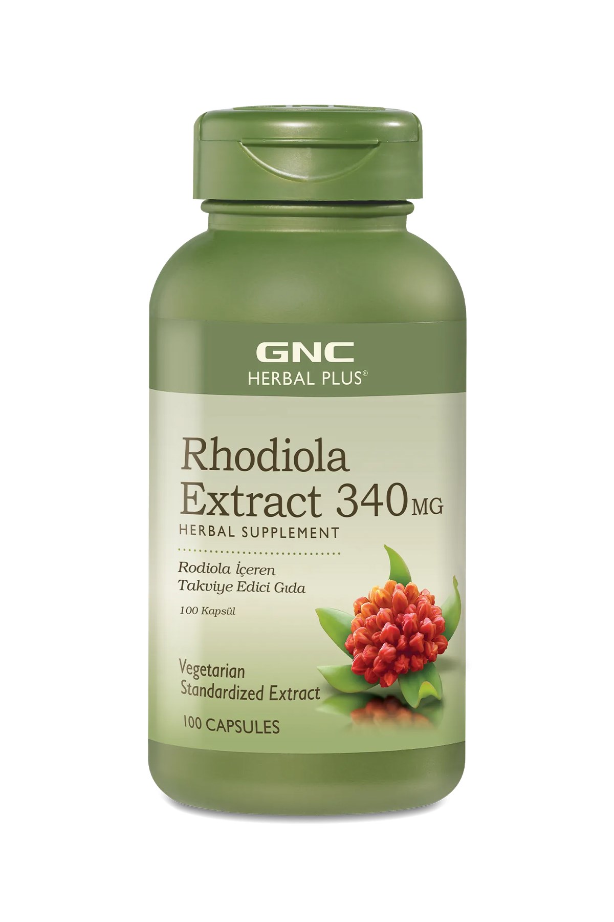 Gnc Rhodiola Extract 340 mg 100 Kapsül