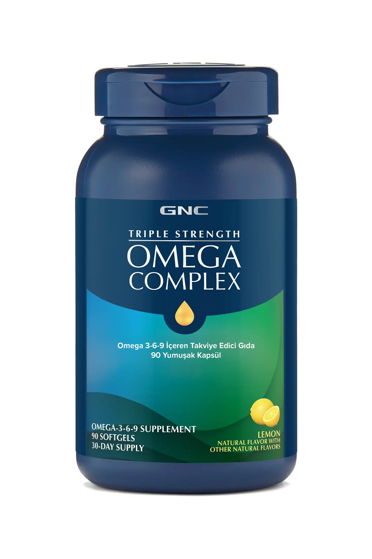 GNC Triple Strength Omega 3-6-9 Complex 90 Yumuşak Kapsül