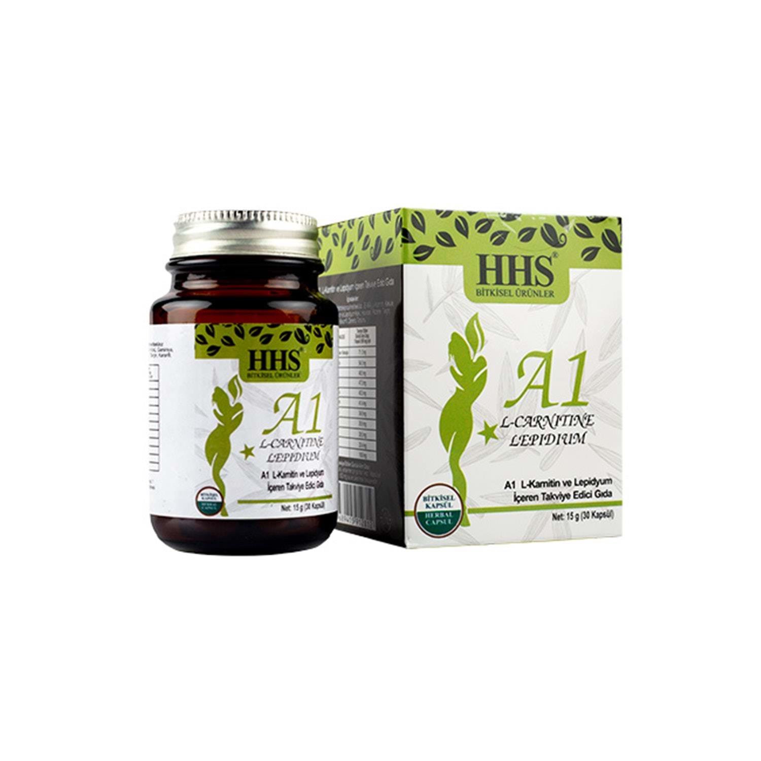HHS A1 L-Carnitine & Lepidium 30 Kapsül