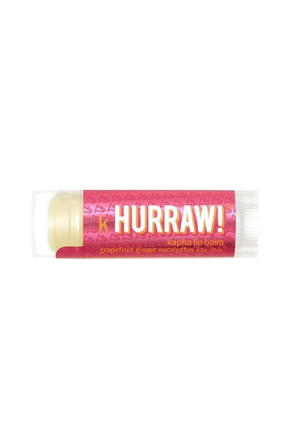 Hurraw Kapha Lip Balm - Greyfurt - Zencefil - Ökaliptus