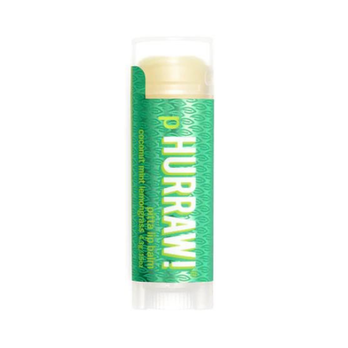 Hurraw Pitta Lip Balm - Hindistan Cevizi - Limon Otu - Nane