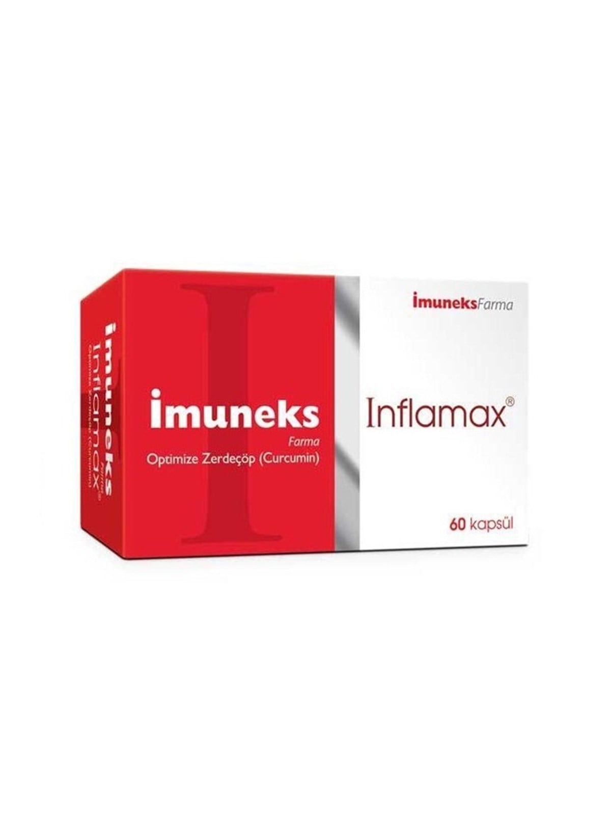 İmuneks İnflamax Optimize Zerdeçöp (Curcumin) 60 Kapsül