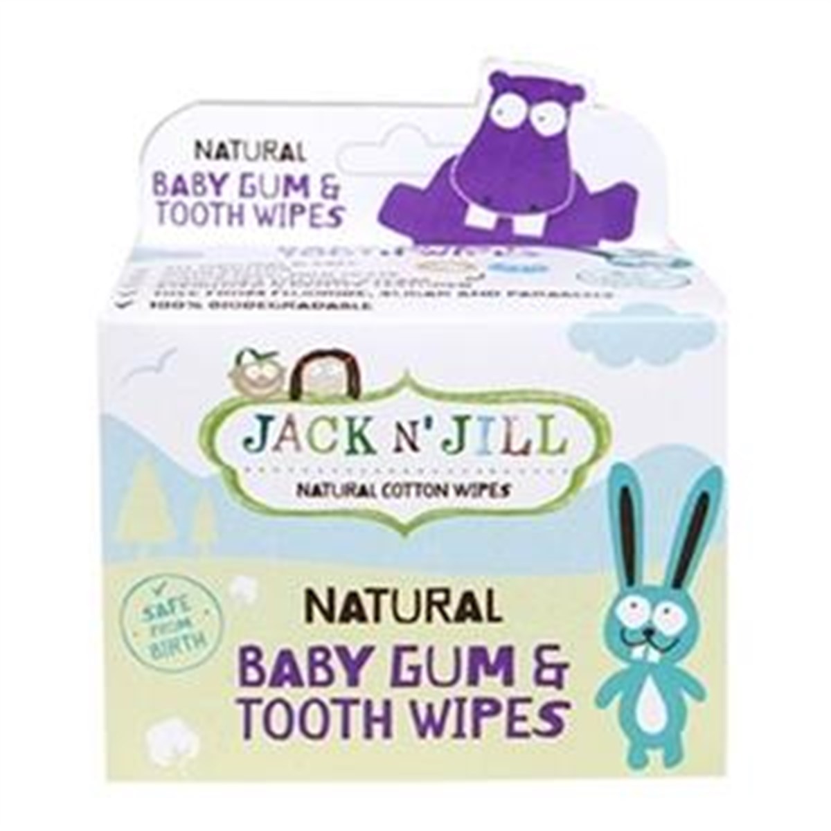 Jack N' Jill Diş ve Damak Temizleme Mendili