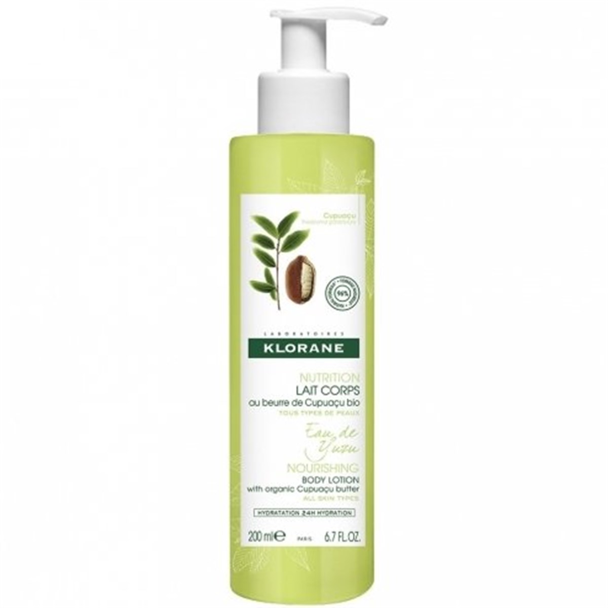 Klorane Cupuaçu Eau De Yuzu Meyvesi Ekstreli Body Lotion 200 ml