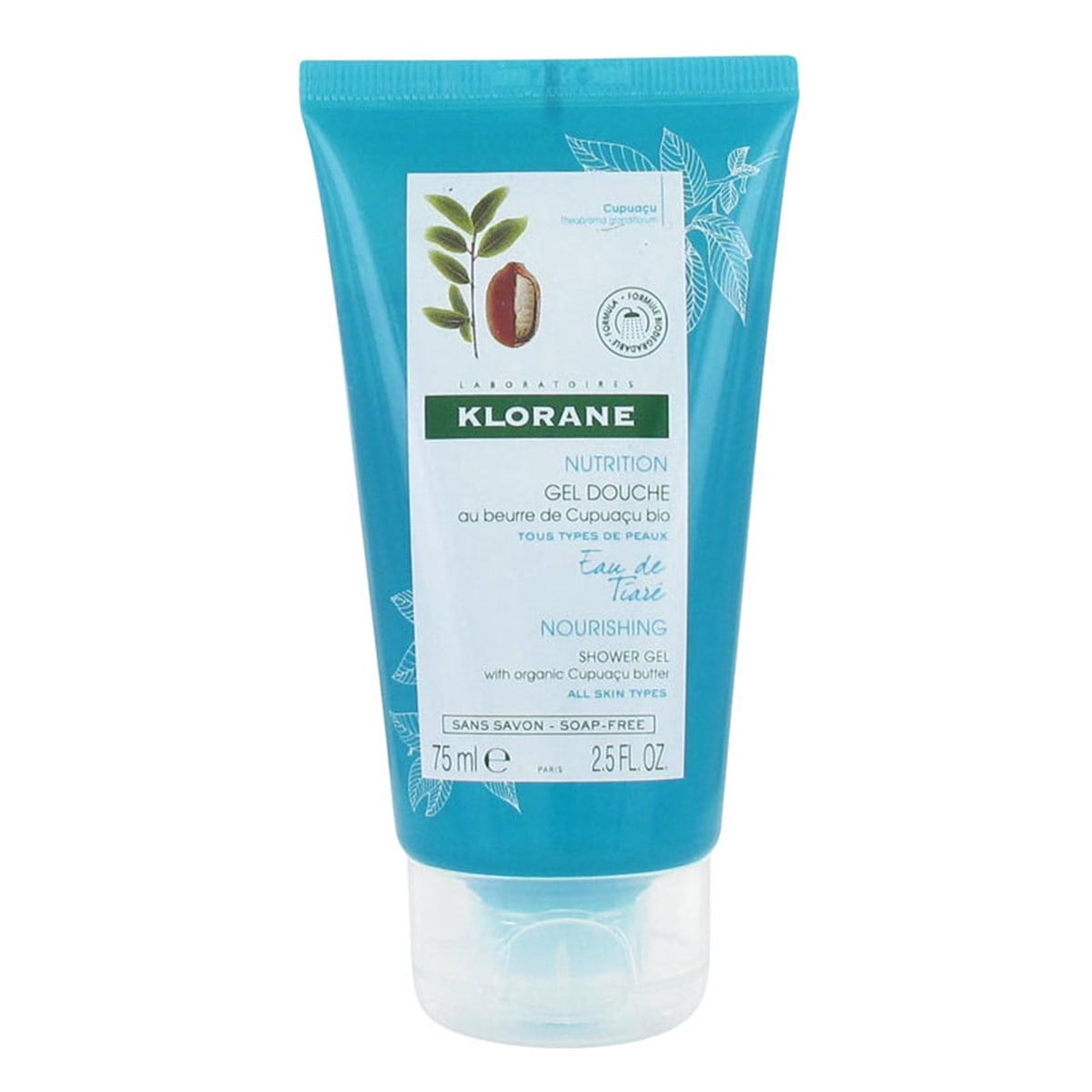 Klorane Gel Douche Nourishing Shower Gel 75 ml