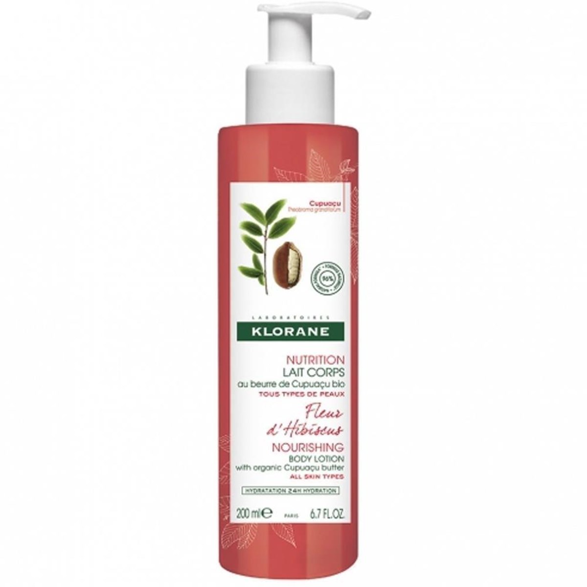 Klorane Hibiscus Çiçeği Ekstreli Vücut Sütü 200 ml