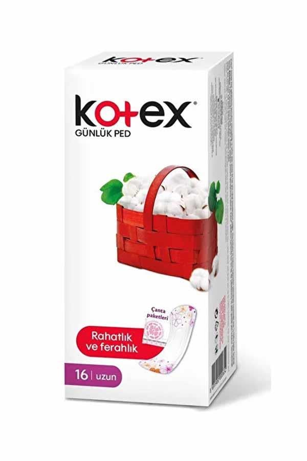 Kotex Fresh Uzun Günlük Ped Parfümlü 16 Adet