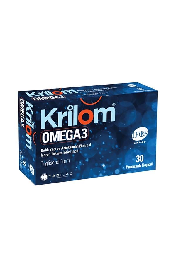 Krilom Omega-3 30 Yumuşak Kapsül