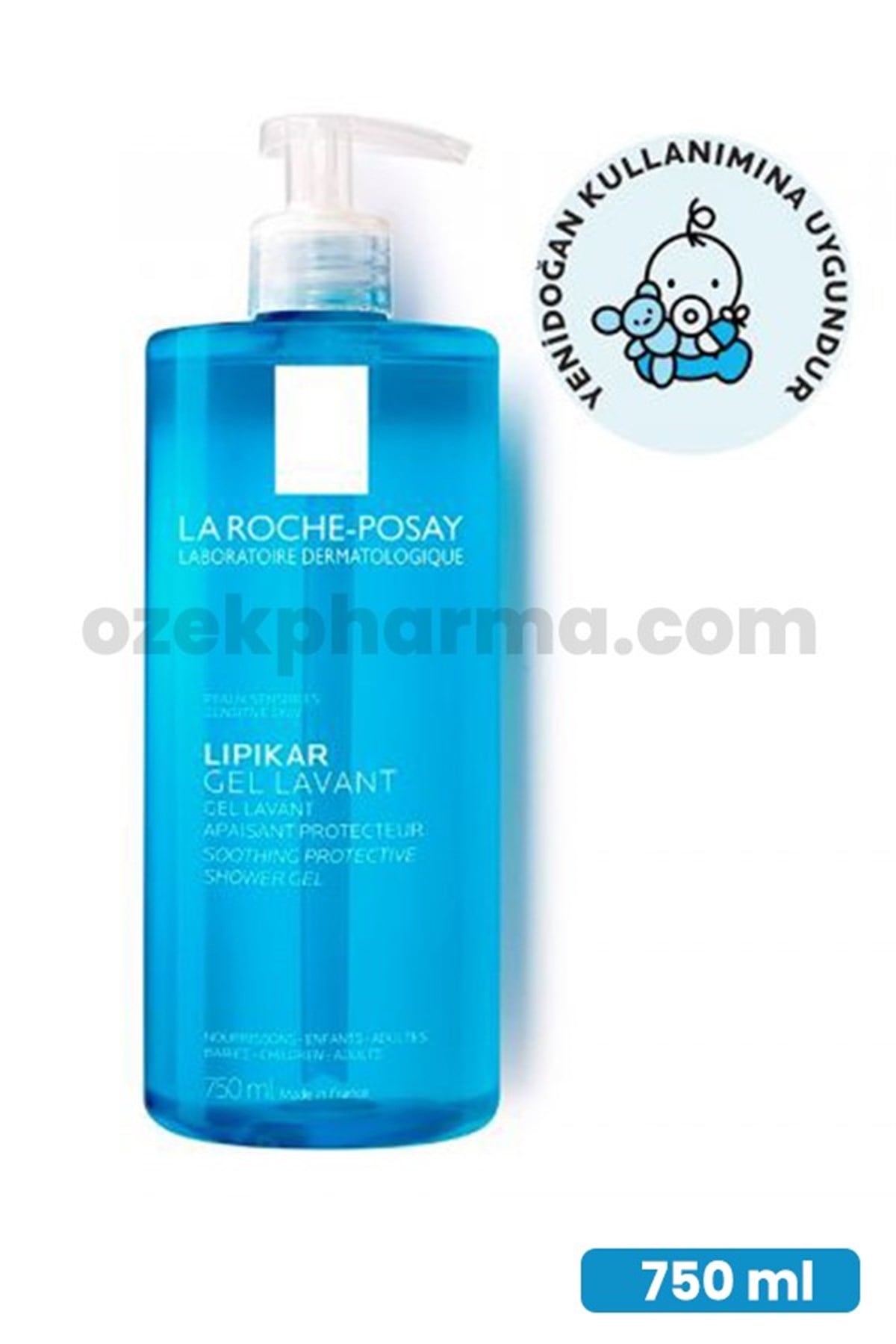 La Roche Posay Lipikar Gel Temizleyici Jel 750 ml
