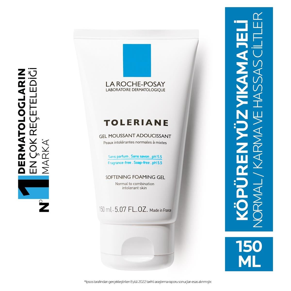 La Roche Posay Toleriane Gel Mousse 150 ml - Temizleyici Jel