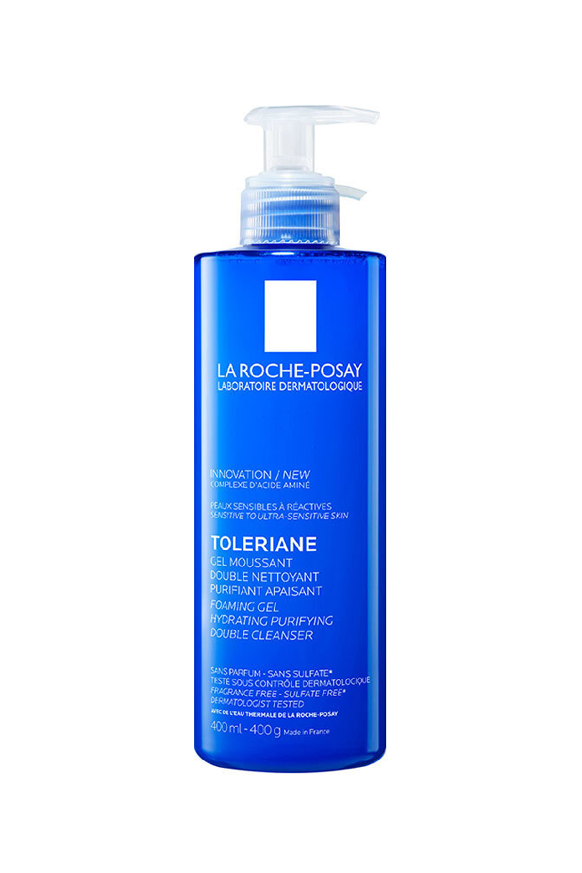 La Roche Posay Toleriane Hassas Ciltler Dahil Tüm Ciltler için Temizleme Jeli 400 ml