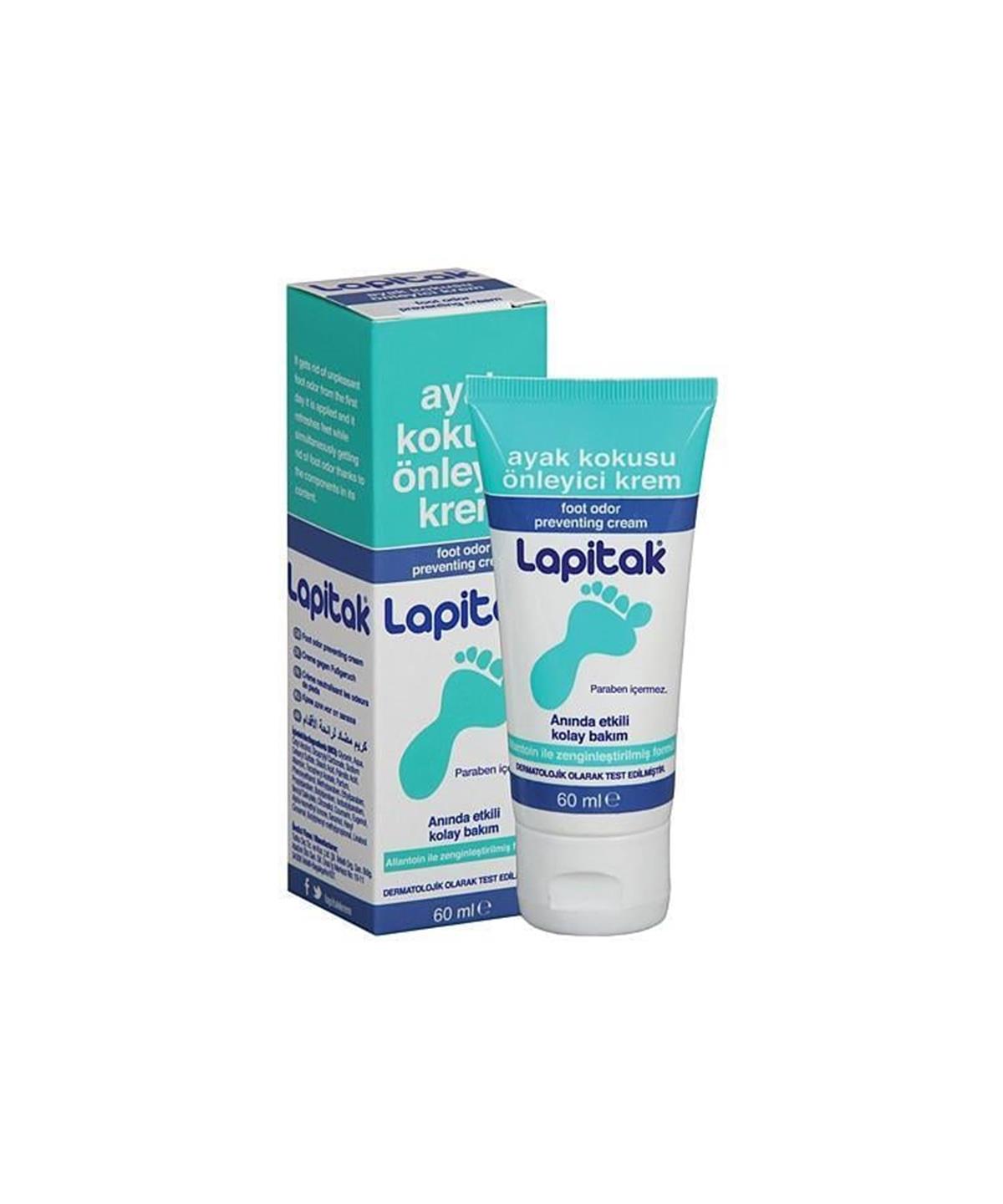 Lapitak Ayak Kokusu Önleyici Krem 60 ml