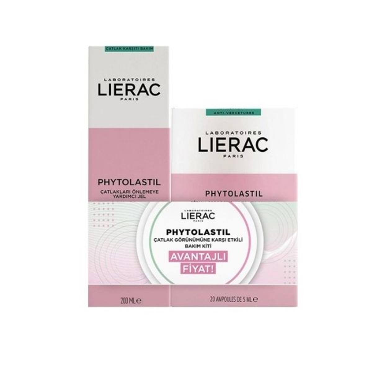 Lierac Phytolastil Bakım Kiti Gel 200 ml + Ampul 5 ml