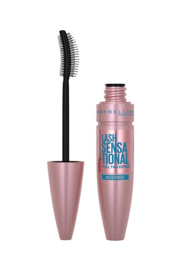 Maybelline New York Lash Sensational Yelpaze Etkili Suya Dayanıklı Siyah Maskara