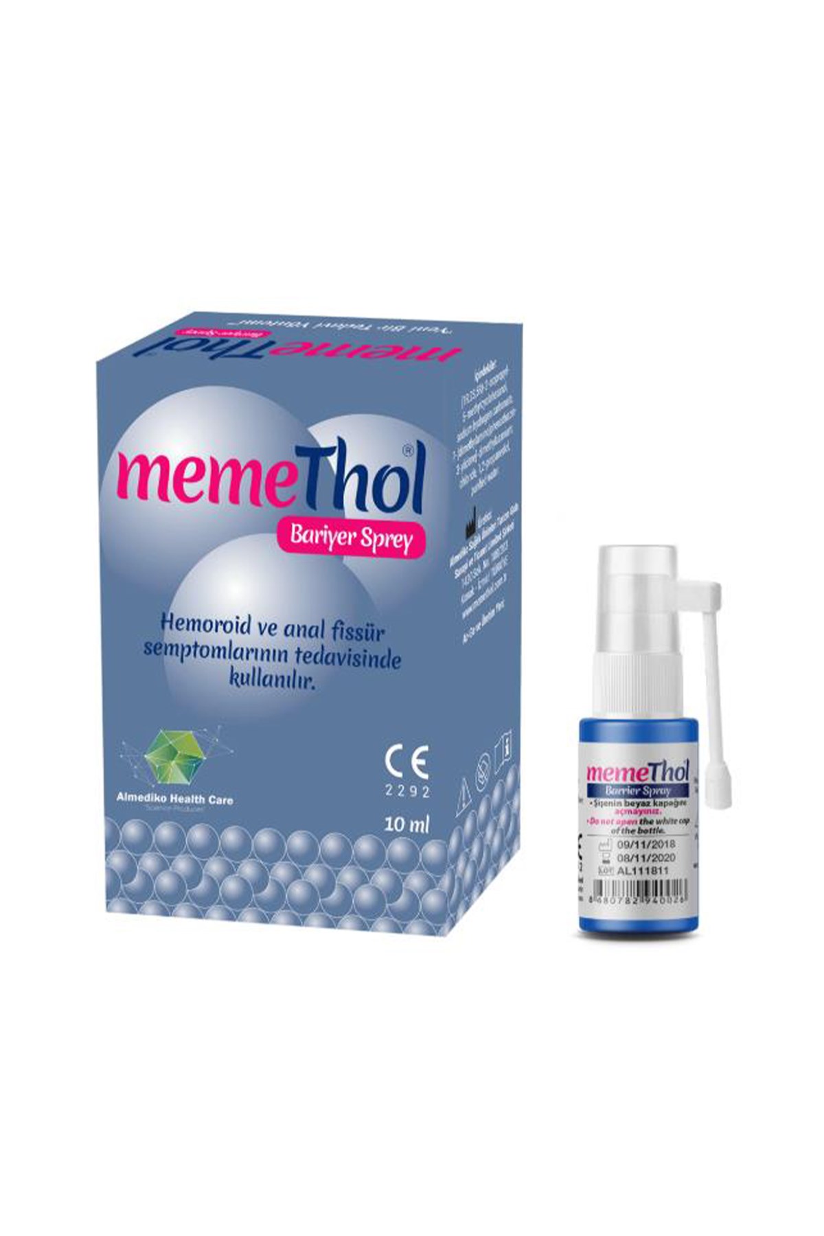 Memethol Hemoroid Bariyer Sprey 10 ml