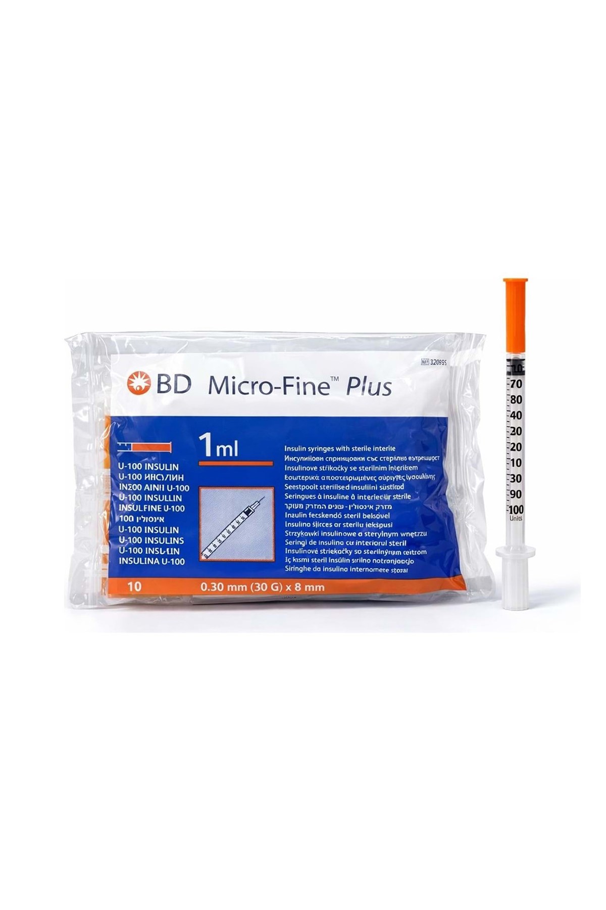 Microfine İnsülin Enjektör 1ml 10'lu