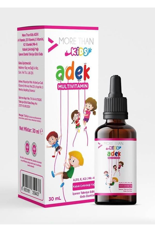 MORE THAN Adek Kids Multivitamin Damla 30 ml