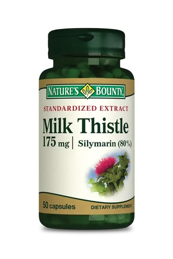 Nature's Bounty Milk Thistle 175 mg 50 Kapsül