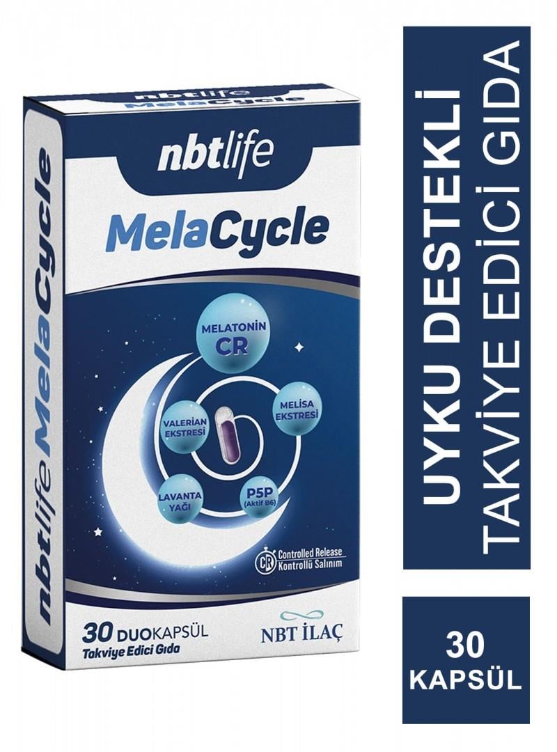 NBT Life Melacycle Melatonin 3 mg 30 Duo Kapsül
