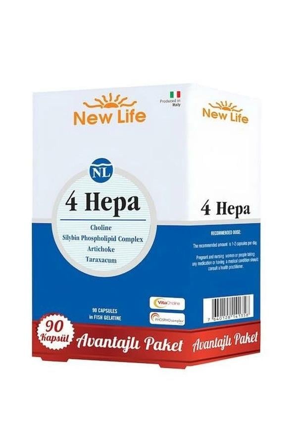 New Life 4 Hepa 90 Softgel Kapsül