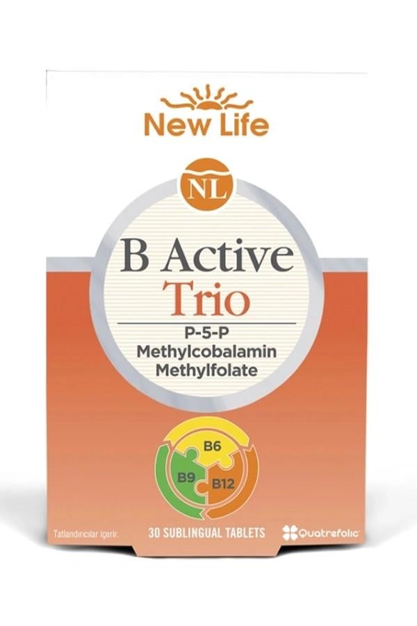 New Life B Active Trio P-5-P 30 Tablet