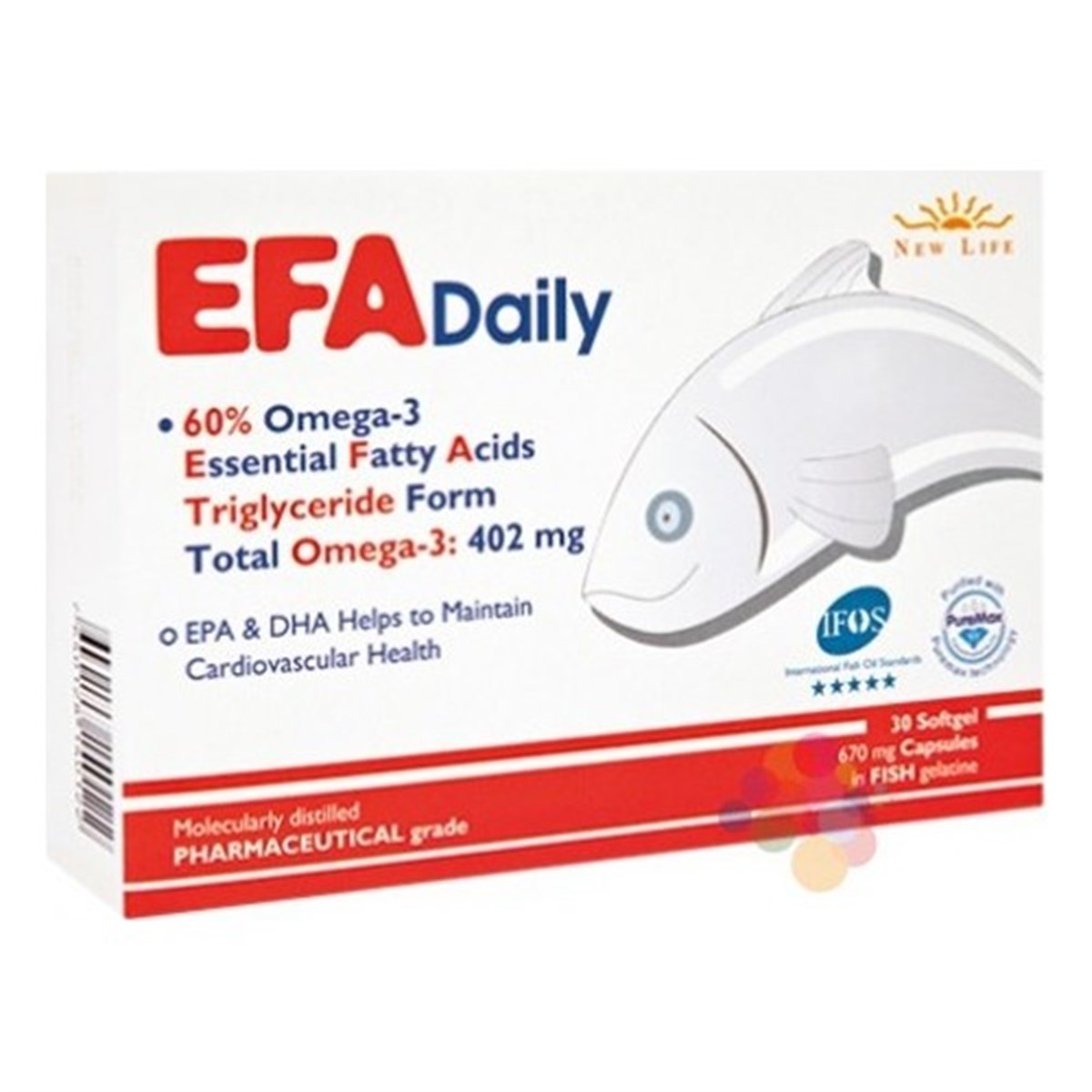 New Life EFA Daily 30 kapsül