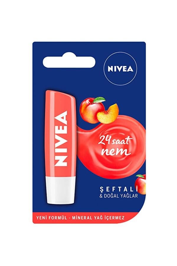 Nivea Lip Dudak Bakım Kremi - Şeftali 