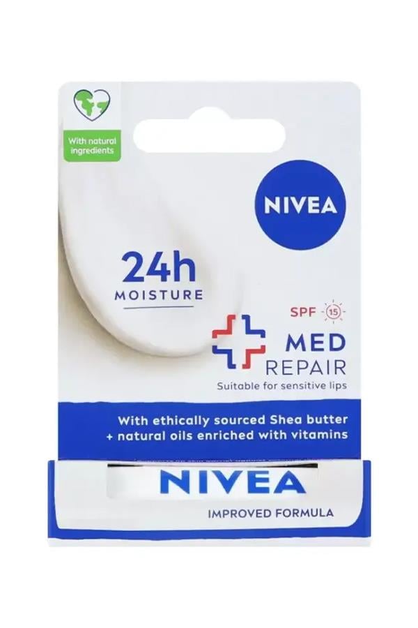 Nivea Med Repair Spf15 Dudak Bakım Kremi 4,8 gr
