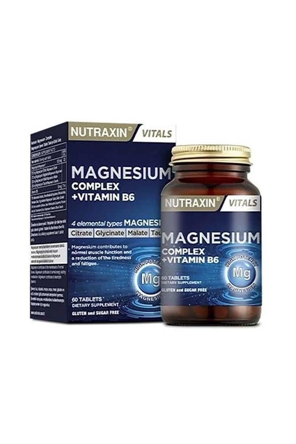 Nutraxin Magnesium Complex Vitamin B6 60 Tablet