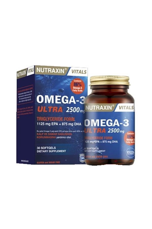 Nutraxin Omega-3 Ultra 2500 mg 30 Softgel