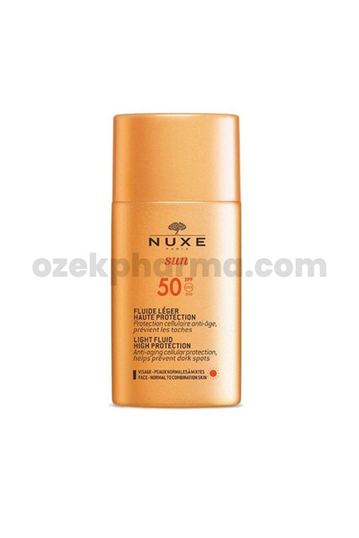 Nuxe Sun Spf 50 Light Fluid High Protection 50 ml