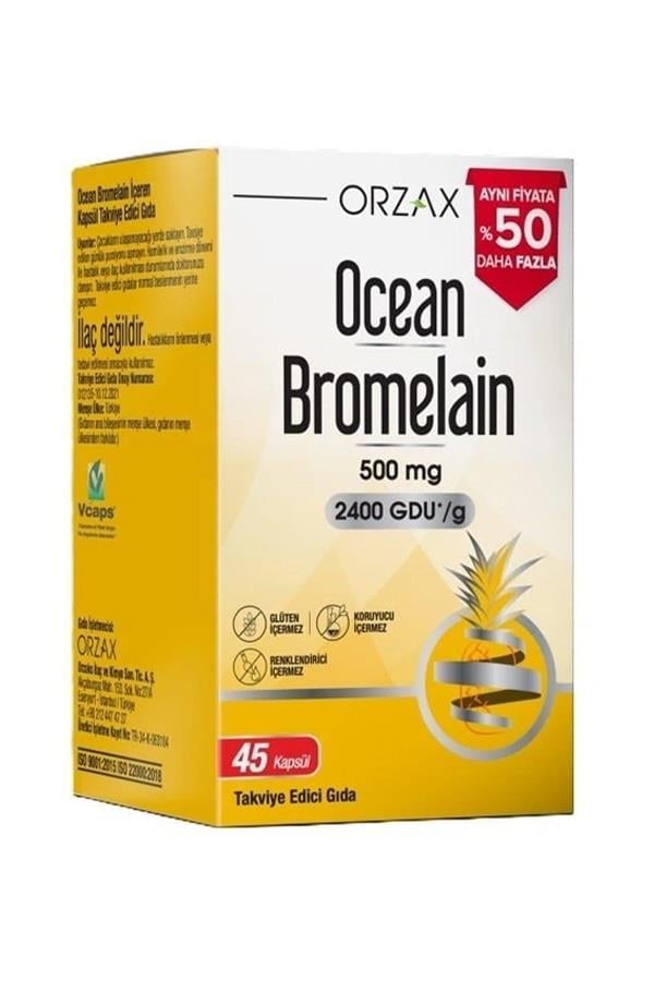 Ocean Bromelain %50 Daha Fazla 45 Kapsül