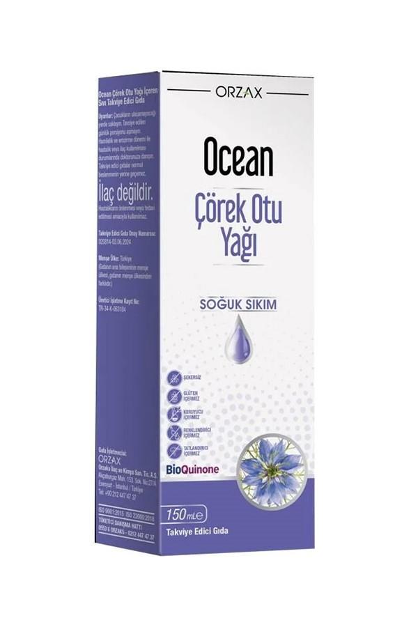 Ocean Çörek Otu Yağı Soğuk Sıkım 150 ml