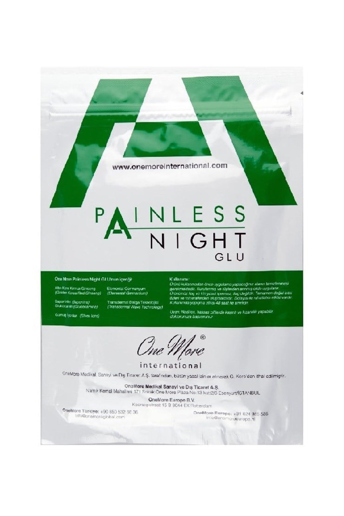One More Painless Night Glu Ağrı Bandı 25'li