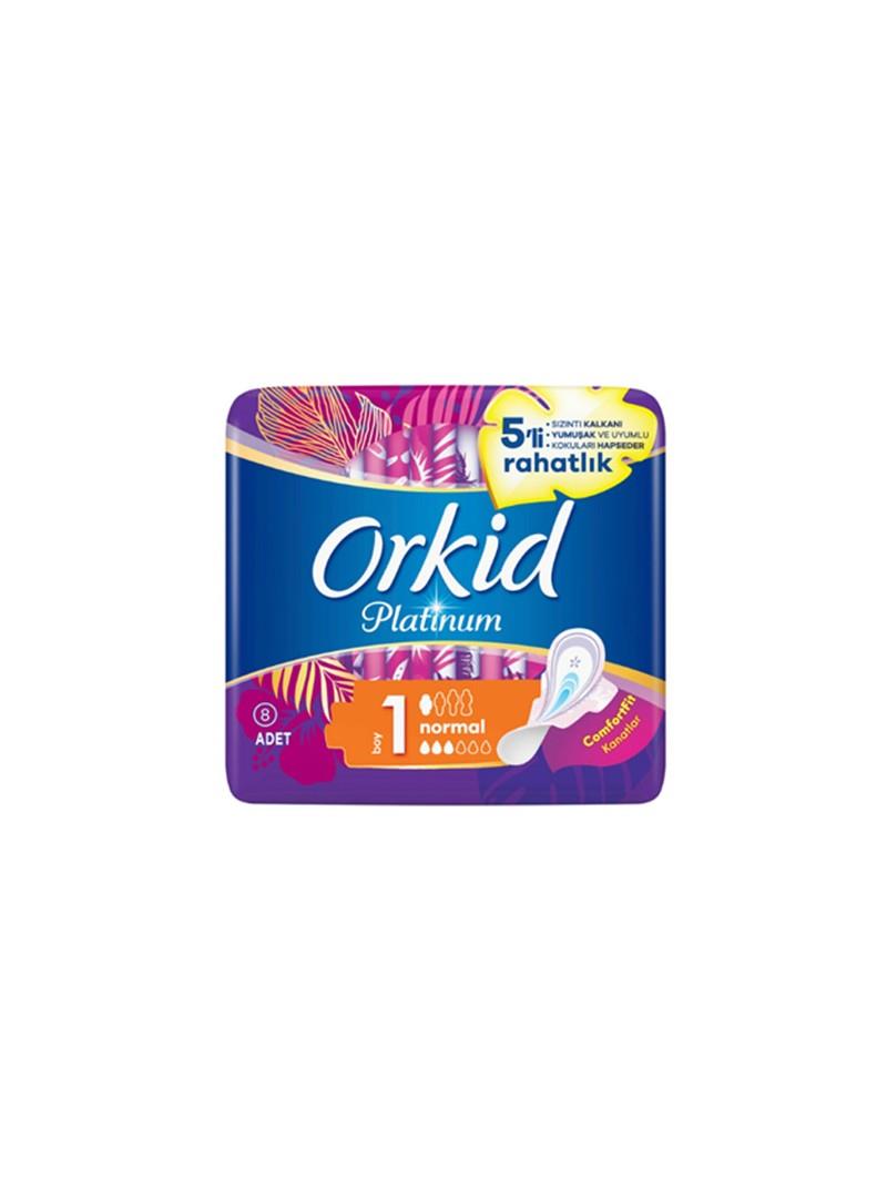 Orkid Platinum Normal Hijyenik Ped 8'li