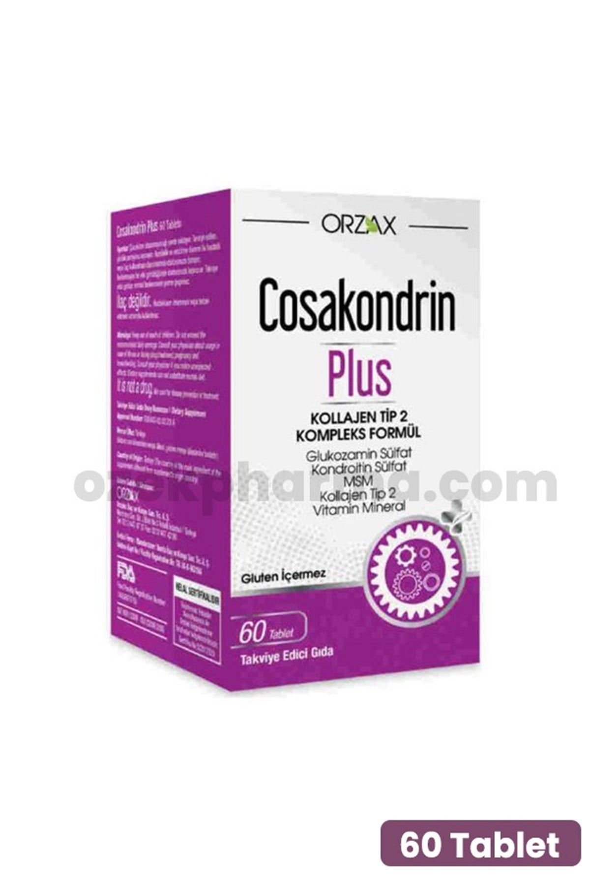 Orzax Cosakondrin Plus 60 Tablet