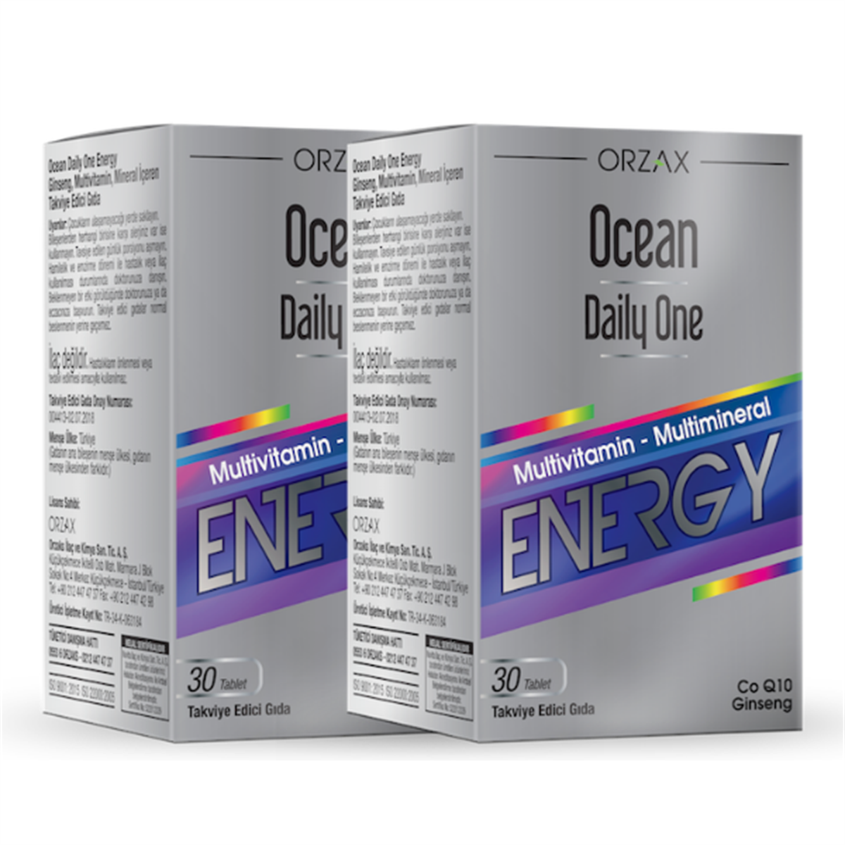Orzax OCEAN DAİLY ONE ENERGY 1 ALANA 1 BEDAVA