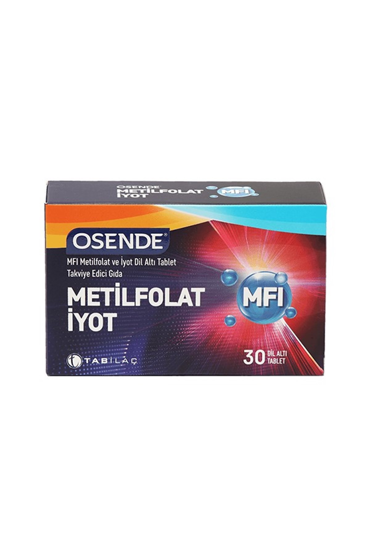 Osende Metilfolat İyot 30 Tablet