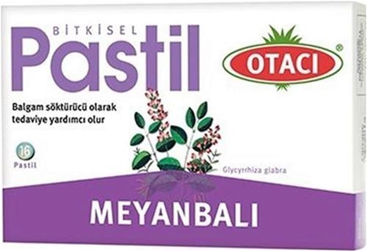 Otacı Meyan Balı Pastil 16 Adet