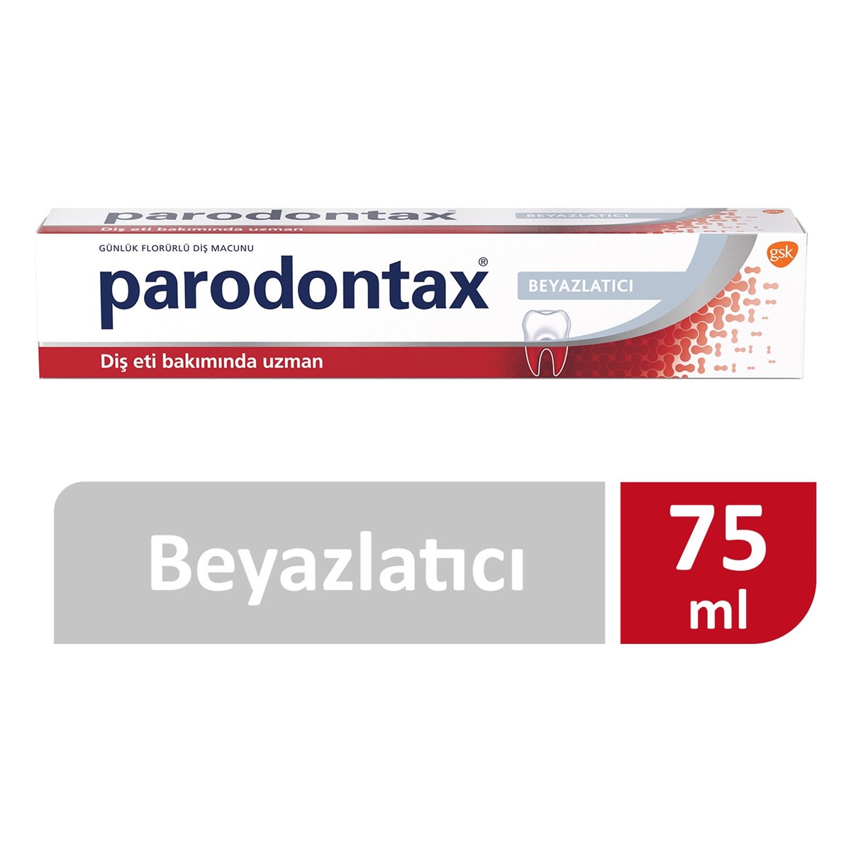 Parodontax Beyazlatıcı Diş Macunu 75 ml | ozekpharma.com