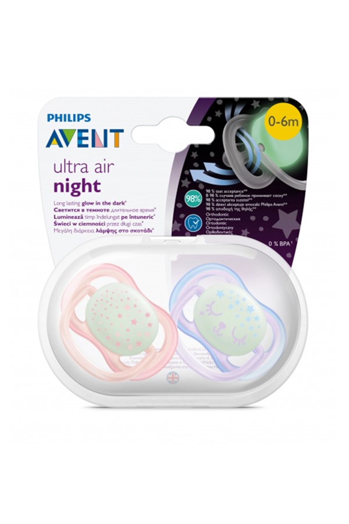 Philips Avent Ultra Air Night SCF376/12 0-6 m Kız