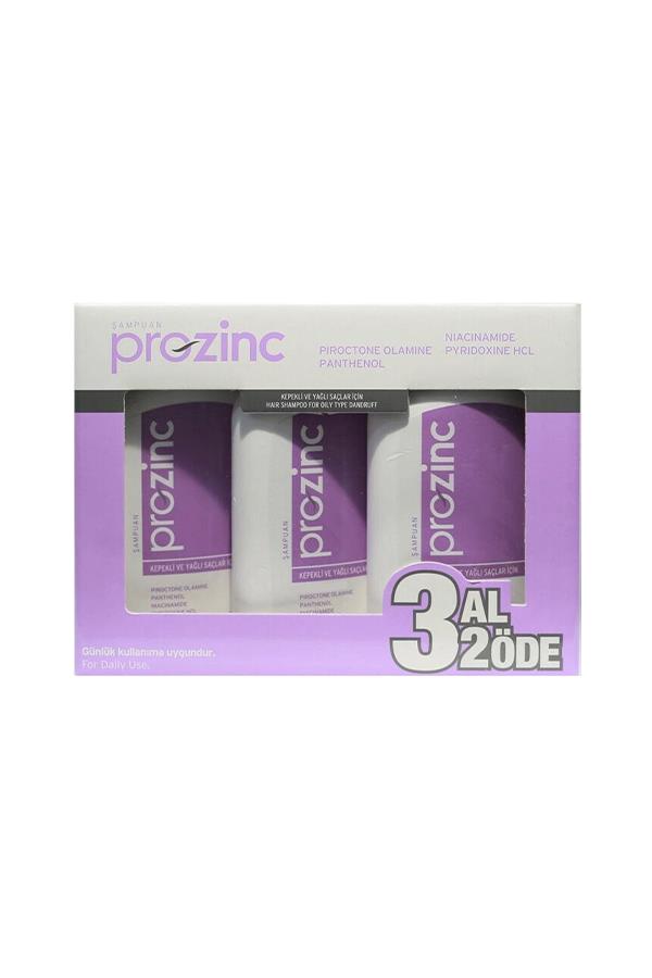 Prozinc Kepekli ve Yağlı Saçlar Şampuan -Mor 3 Al 2 Öde